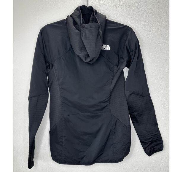 The North Face Black Long Sleeve Front Zip High Neck Hooded Jacket XS - Picture 5 of 9